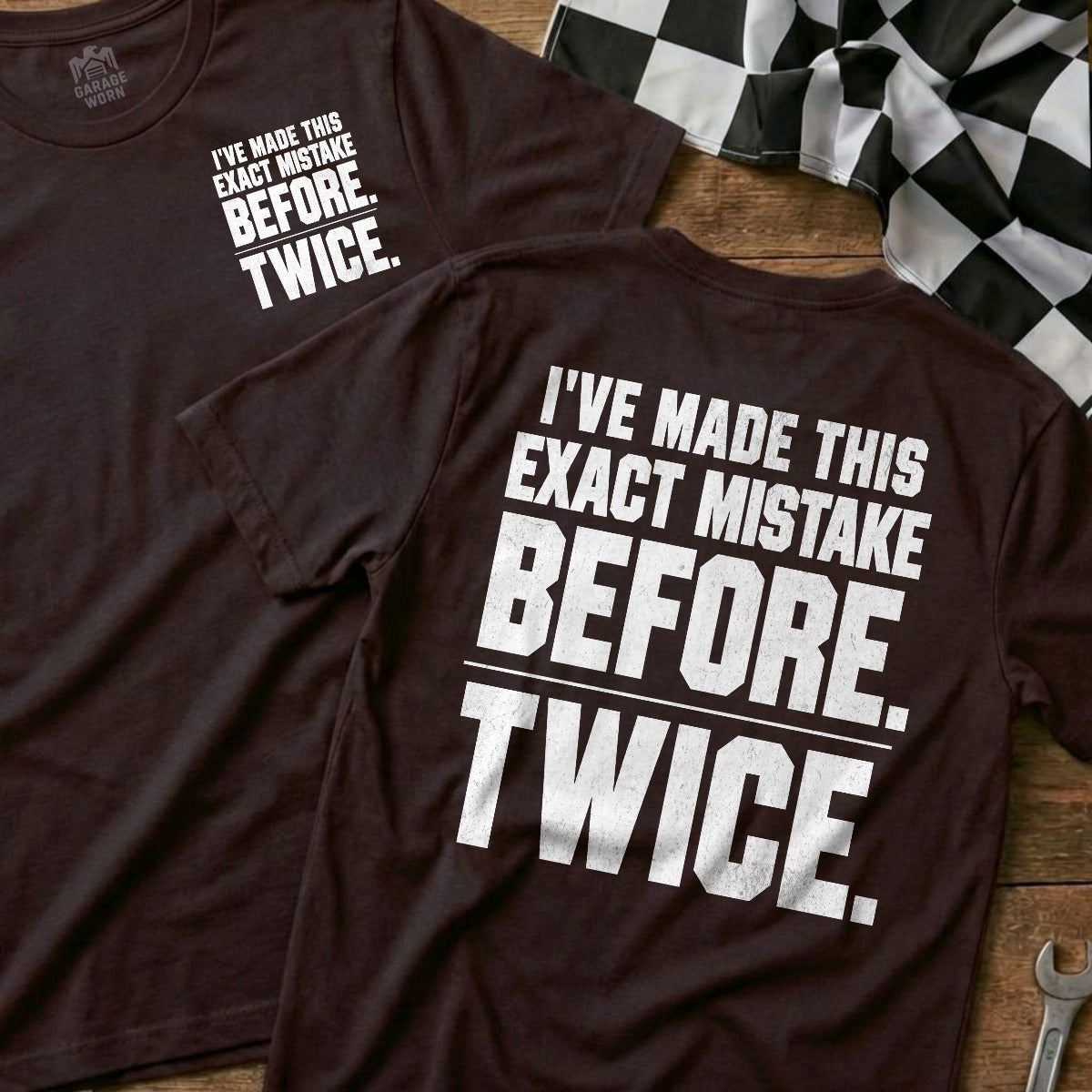 Choc Brown | Front & Back