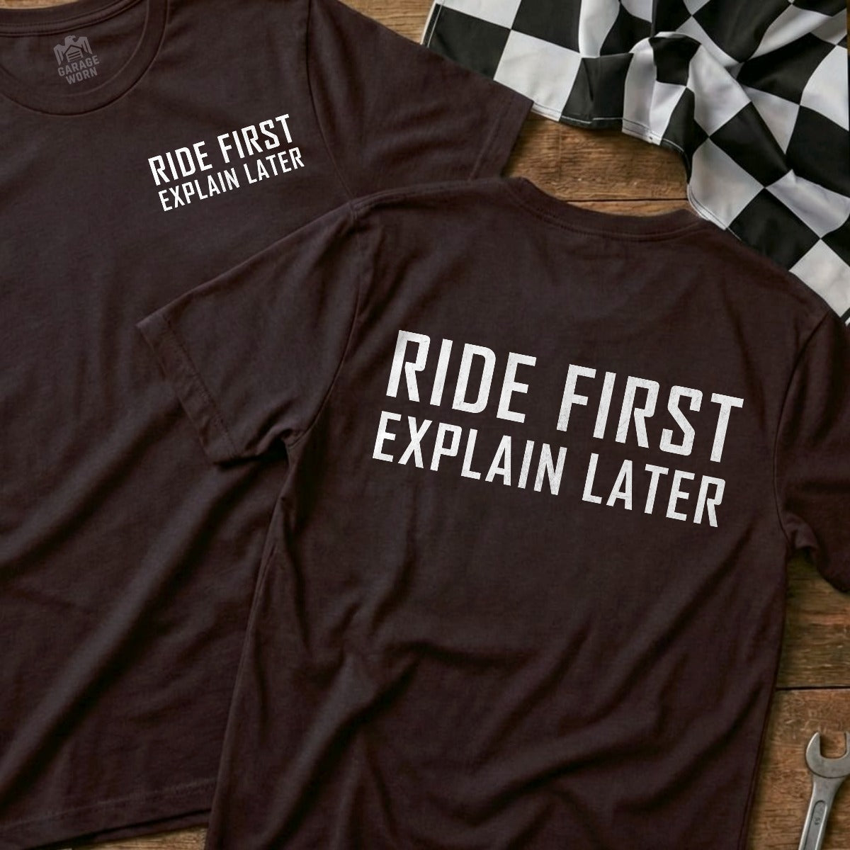 Choc Brown | Front & Back