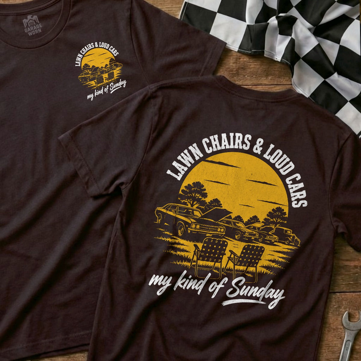 Choc Brown | Front & Back