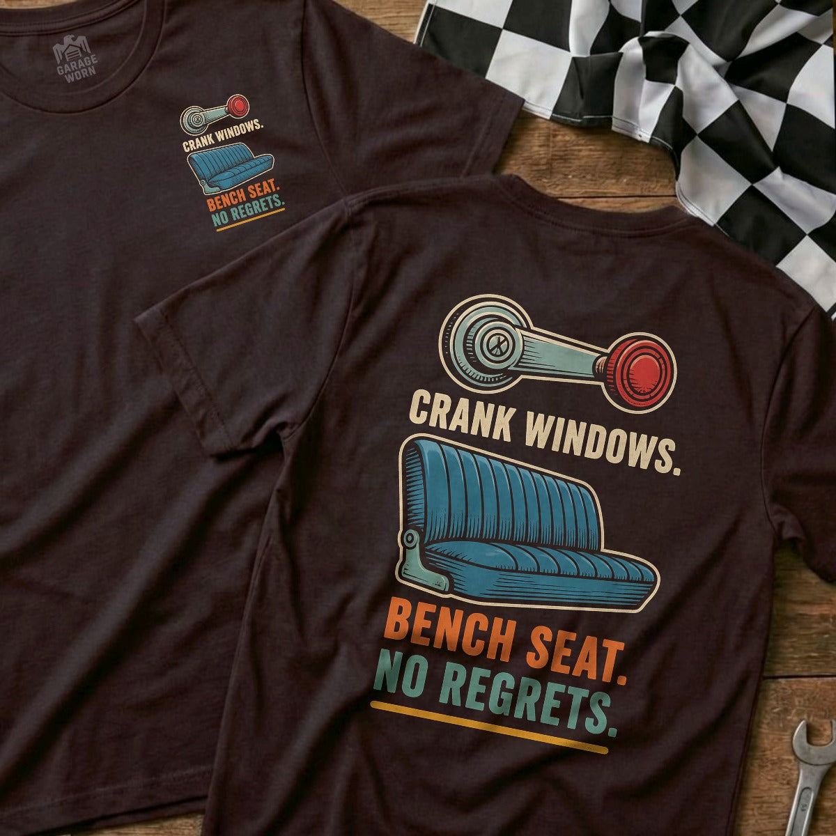 Choc Brown | Front & Back
