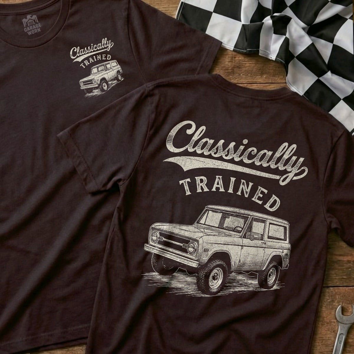 Choc Brown | Front & Back
