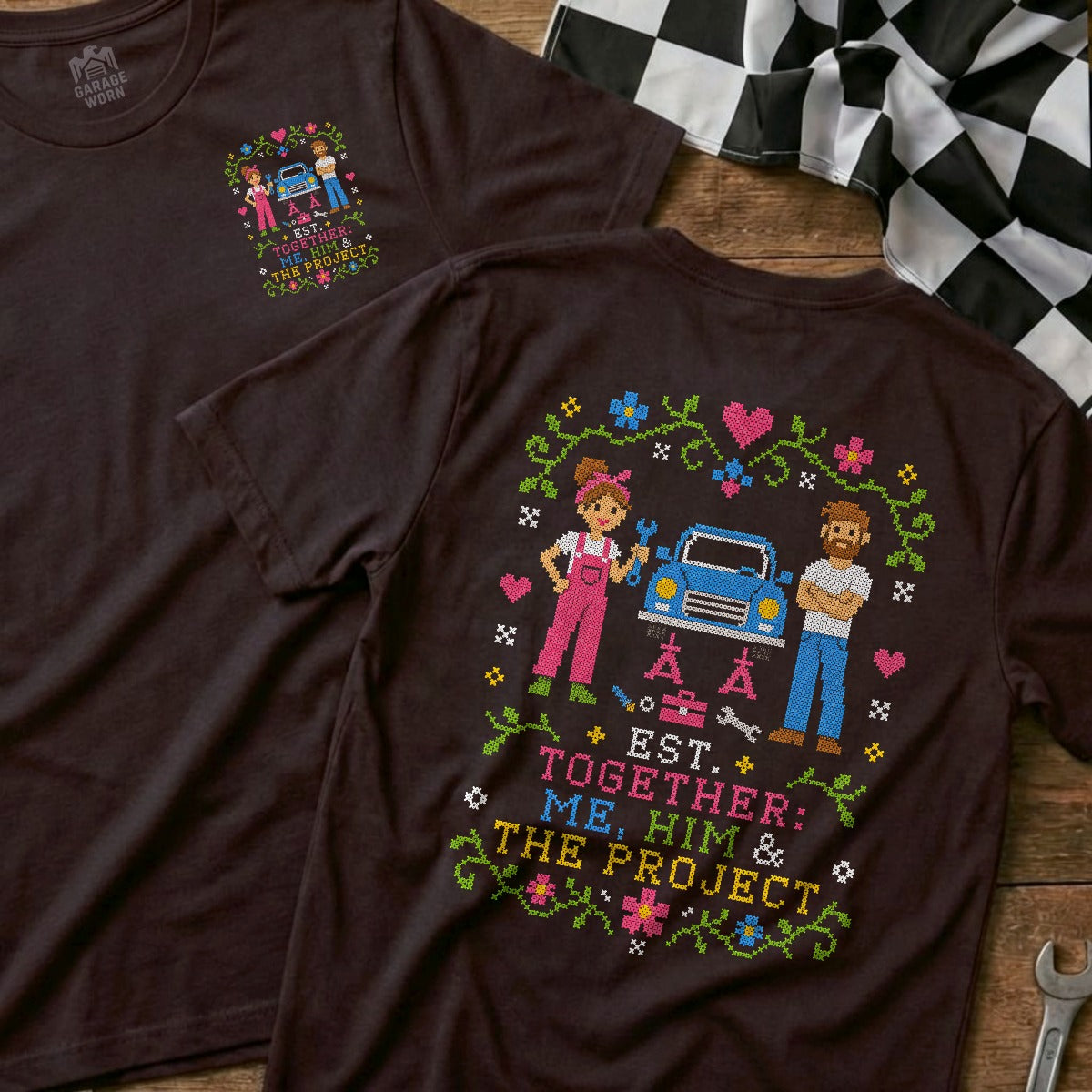 Choc Brown | Front & Back