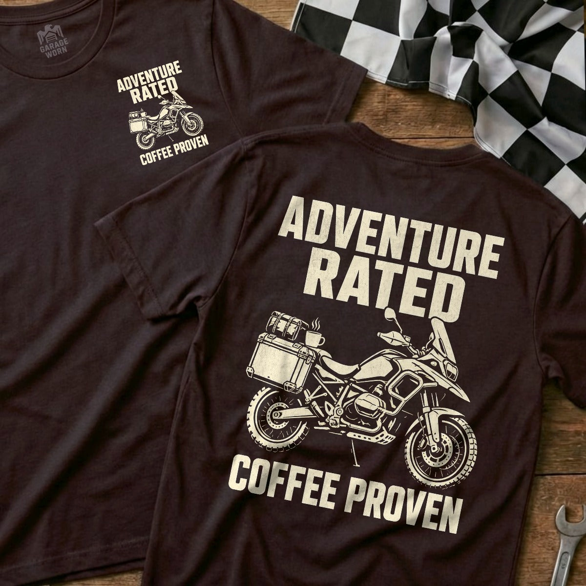 Choc Brown | Front & Back
