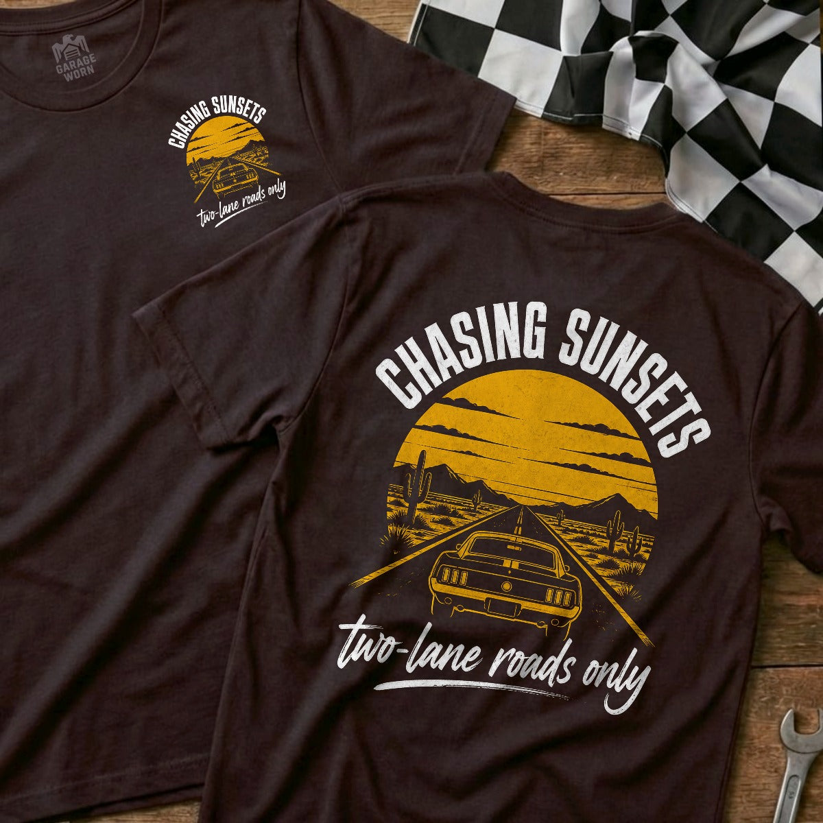 Choc Brown | Front & Back
