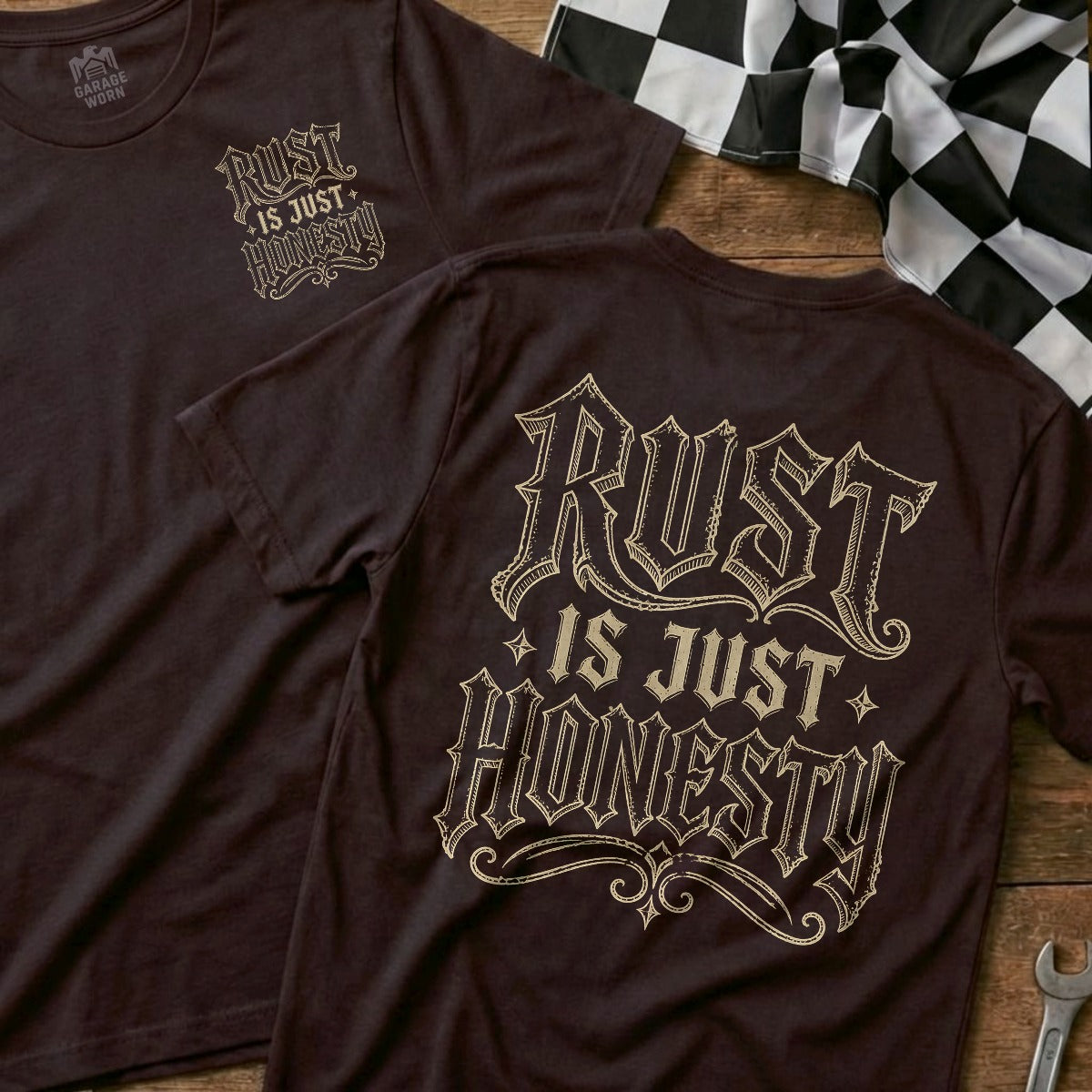 Choc Brown | Front & Back