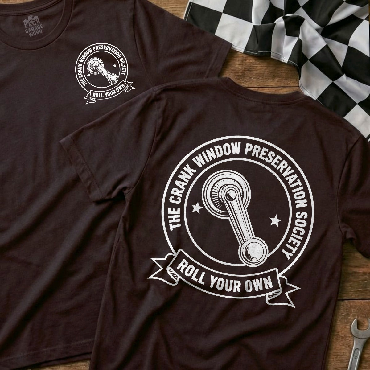 Choc Brown | Front & Back