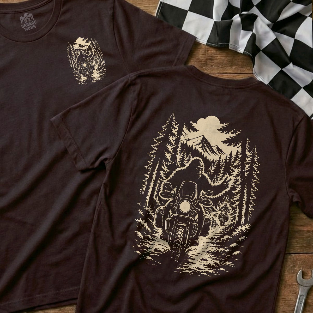 Choc Brown | Front & Back