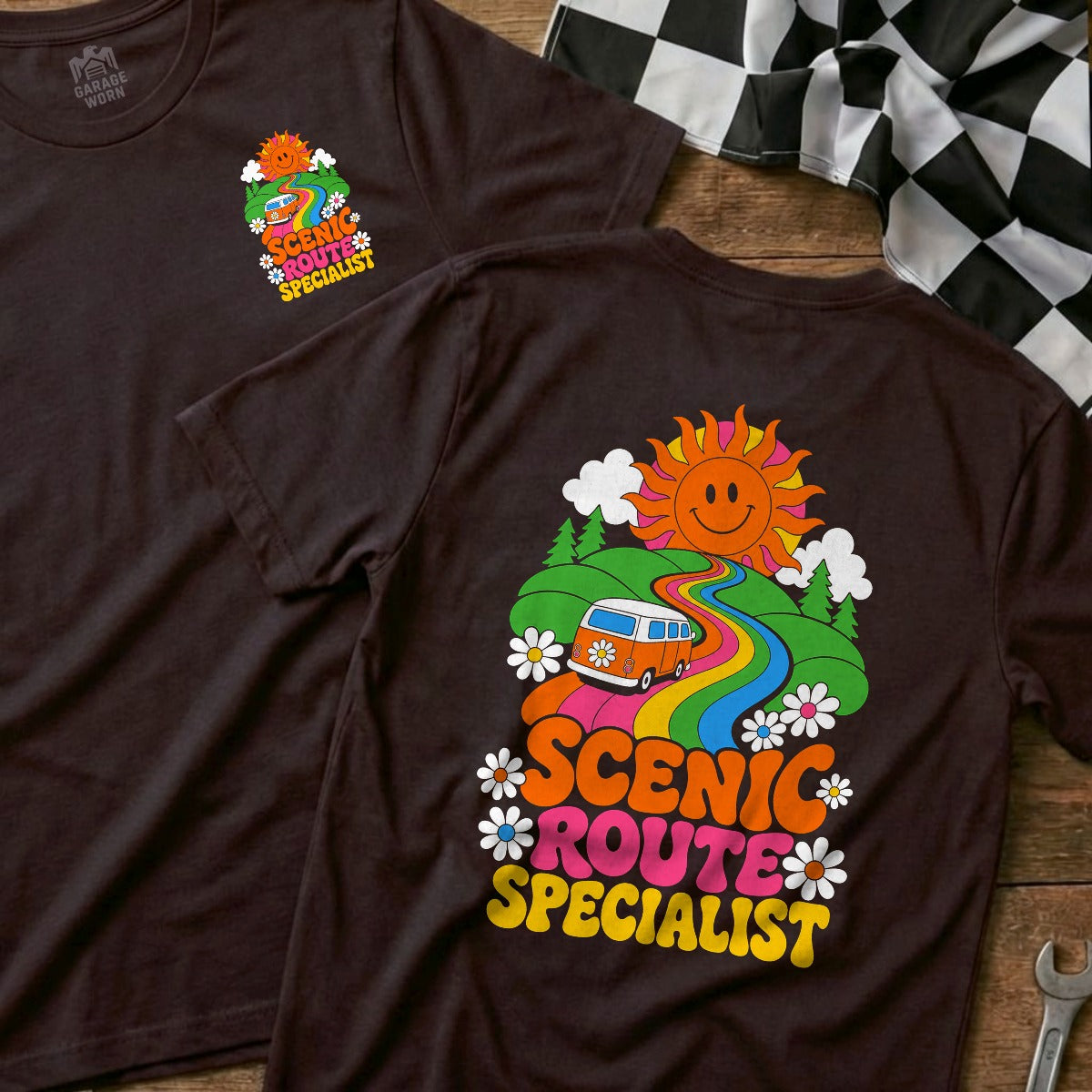 Choc Brown | Front & Back