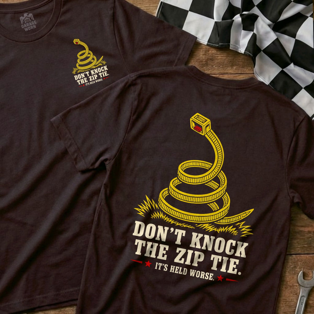 Choc Brown | Front & Back