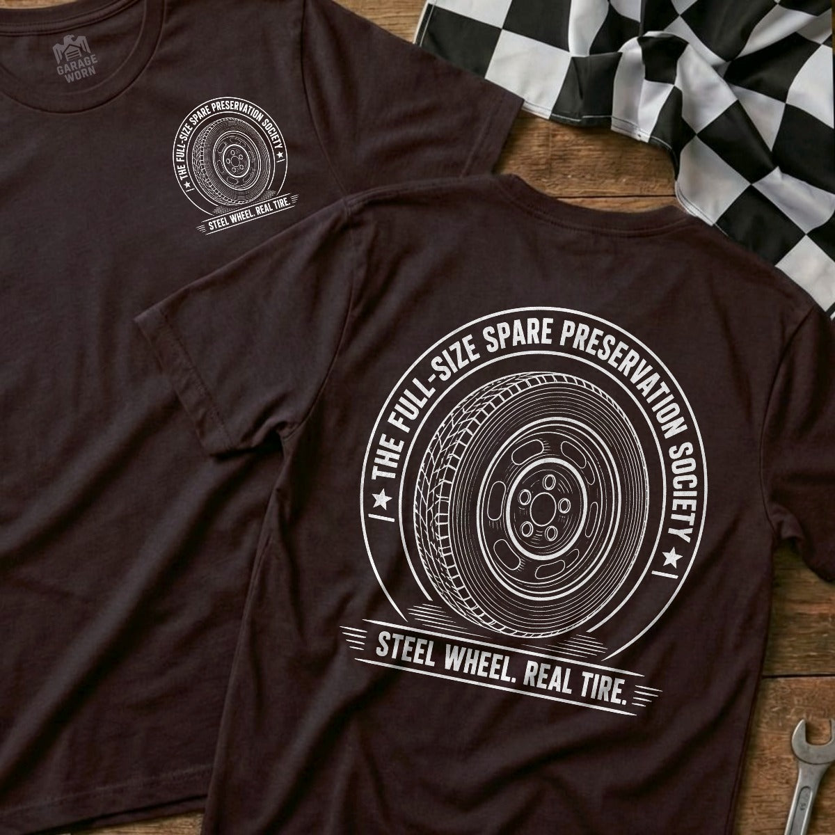 Choc Brown | Front & Back