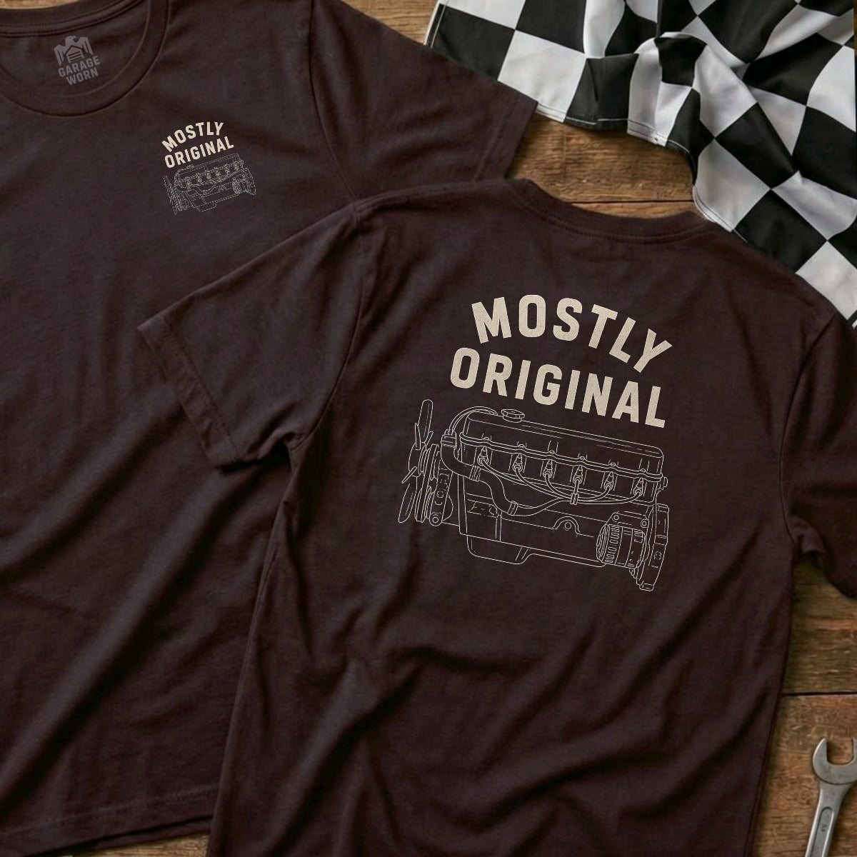 Dark Chocolate | Left Chest + Back (refreshed)