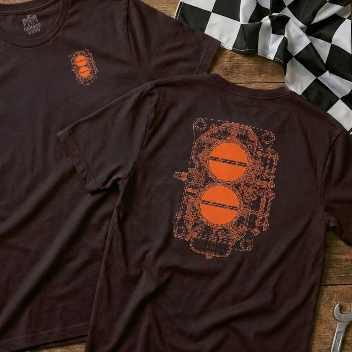 Dark Chocolate | Left Chest + Back (refreshed)