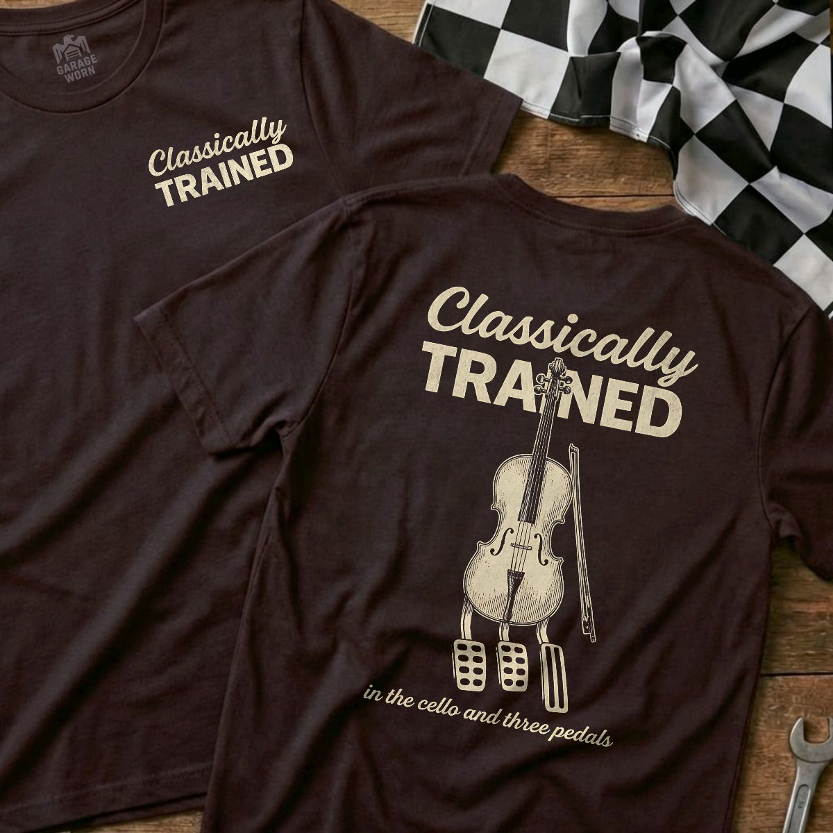 Dark Chocolate | Left Chest + Back (refreshed)