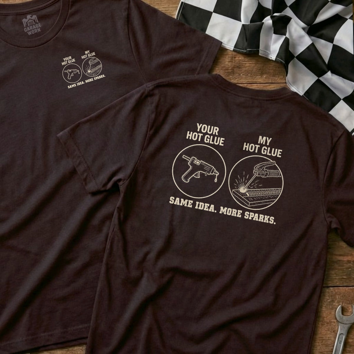 Dark Chocolate | Left Chest + Back (refreshed)