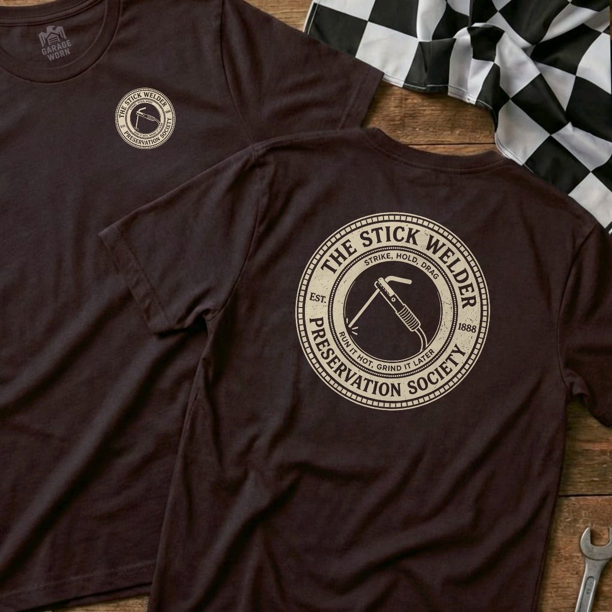 Dark Chocolate | Left Chest + Back (refreshed)