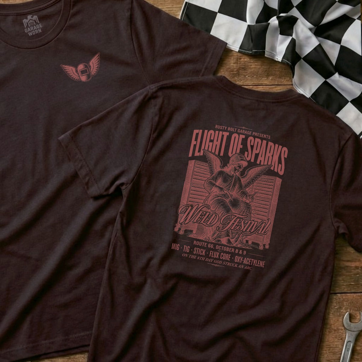 Dark Chocolate | Left Chest + Back (refreshed)