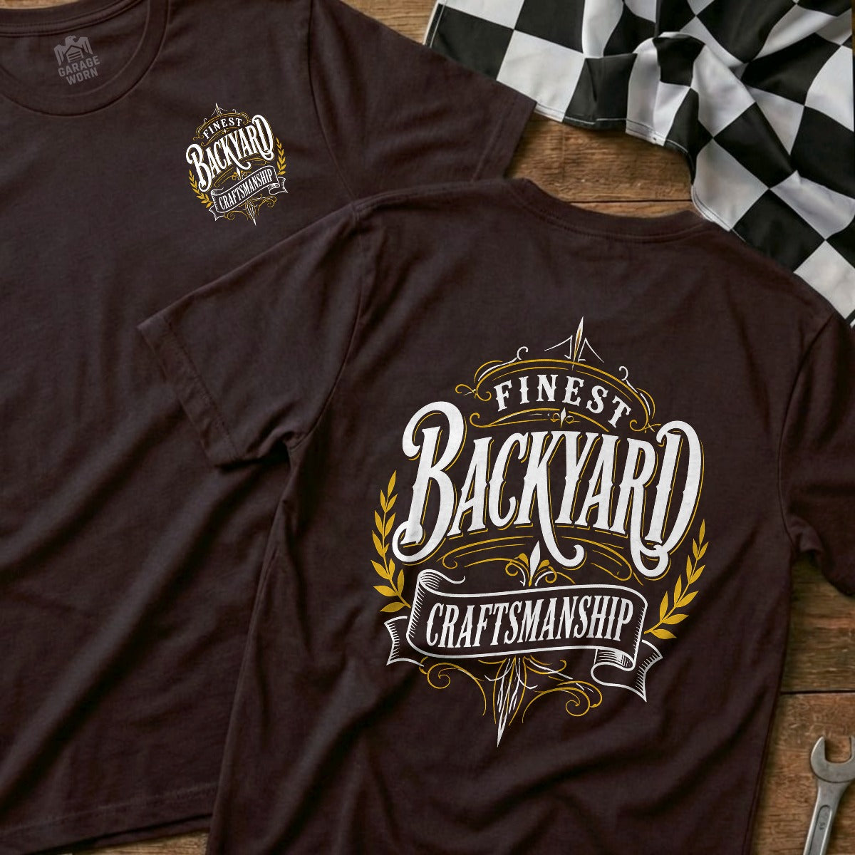 Dark Chocolate | Left Chest + Back (refreshed)