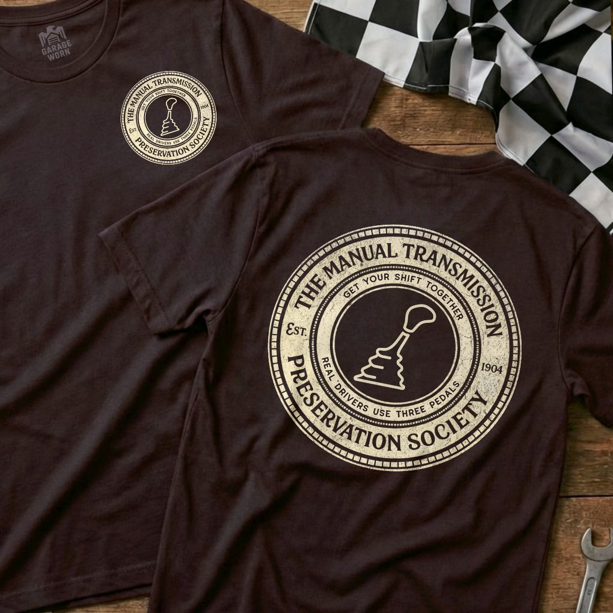 Dark Chocolate | Left Chest + Back (refreshed)
