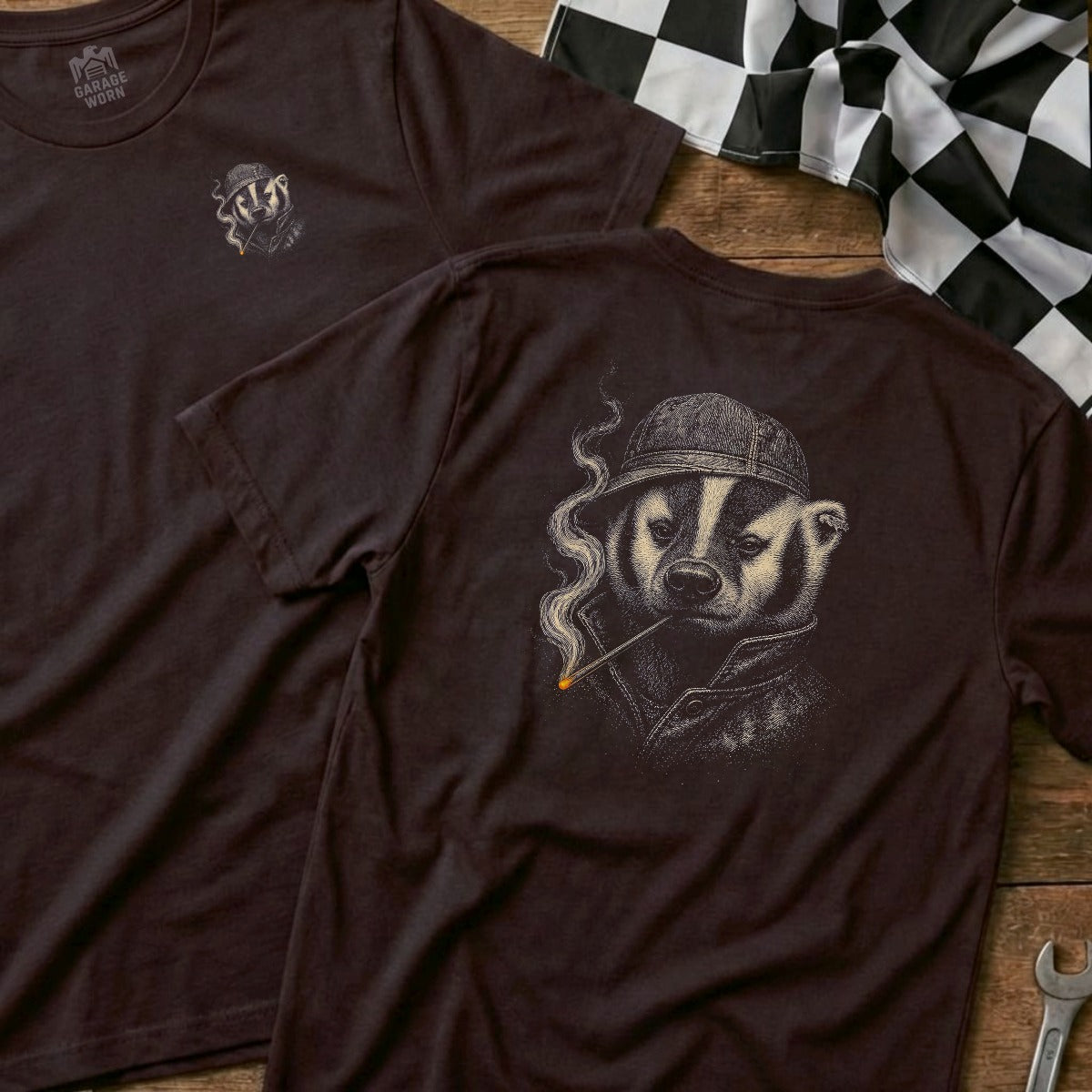 Dark Chocolate | Left Chest + Back (refreshed)