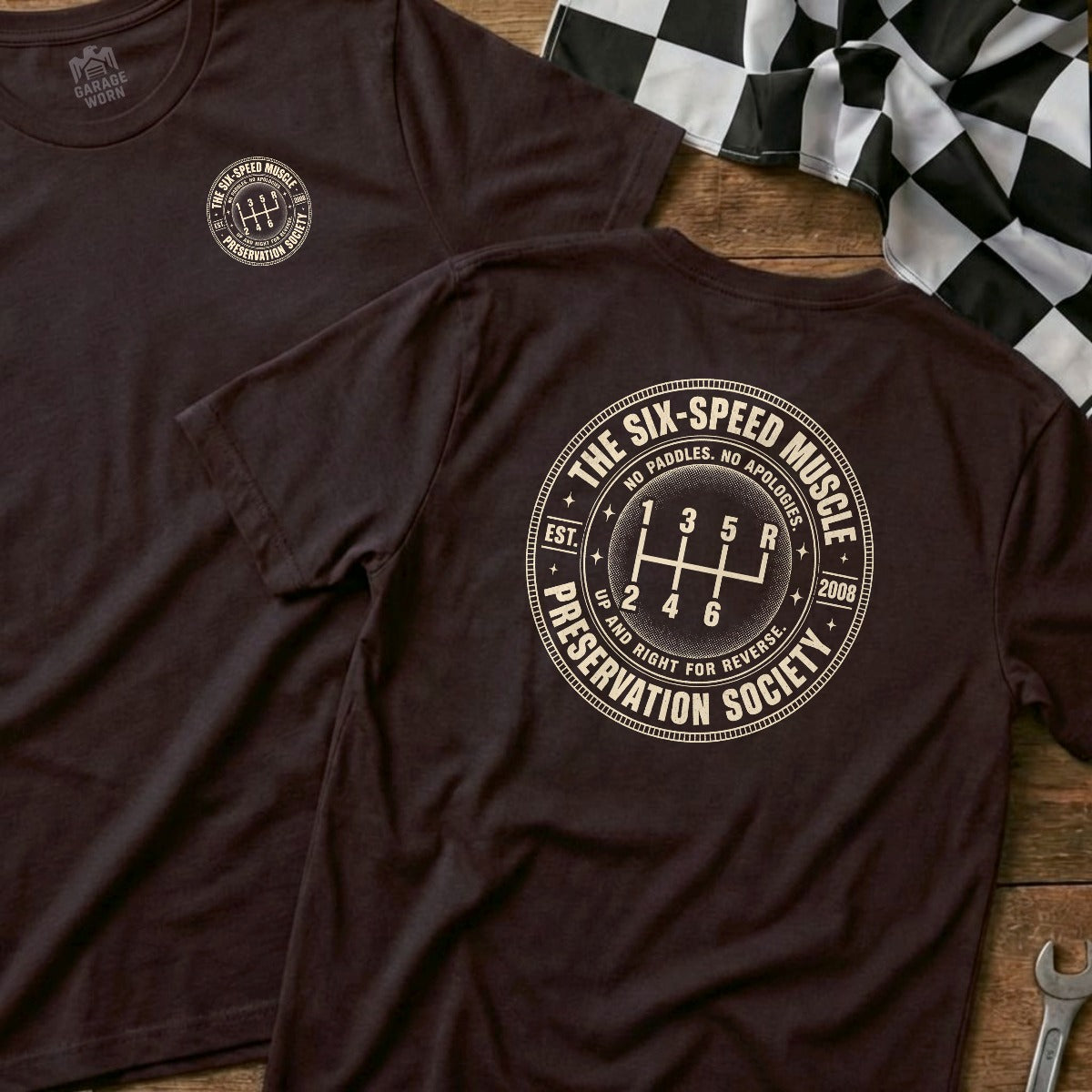 Dark Chocolate | Left Chest + Back (refreshed)