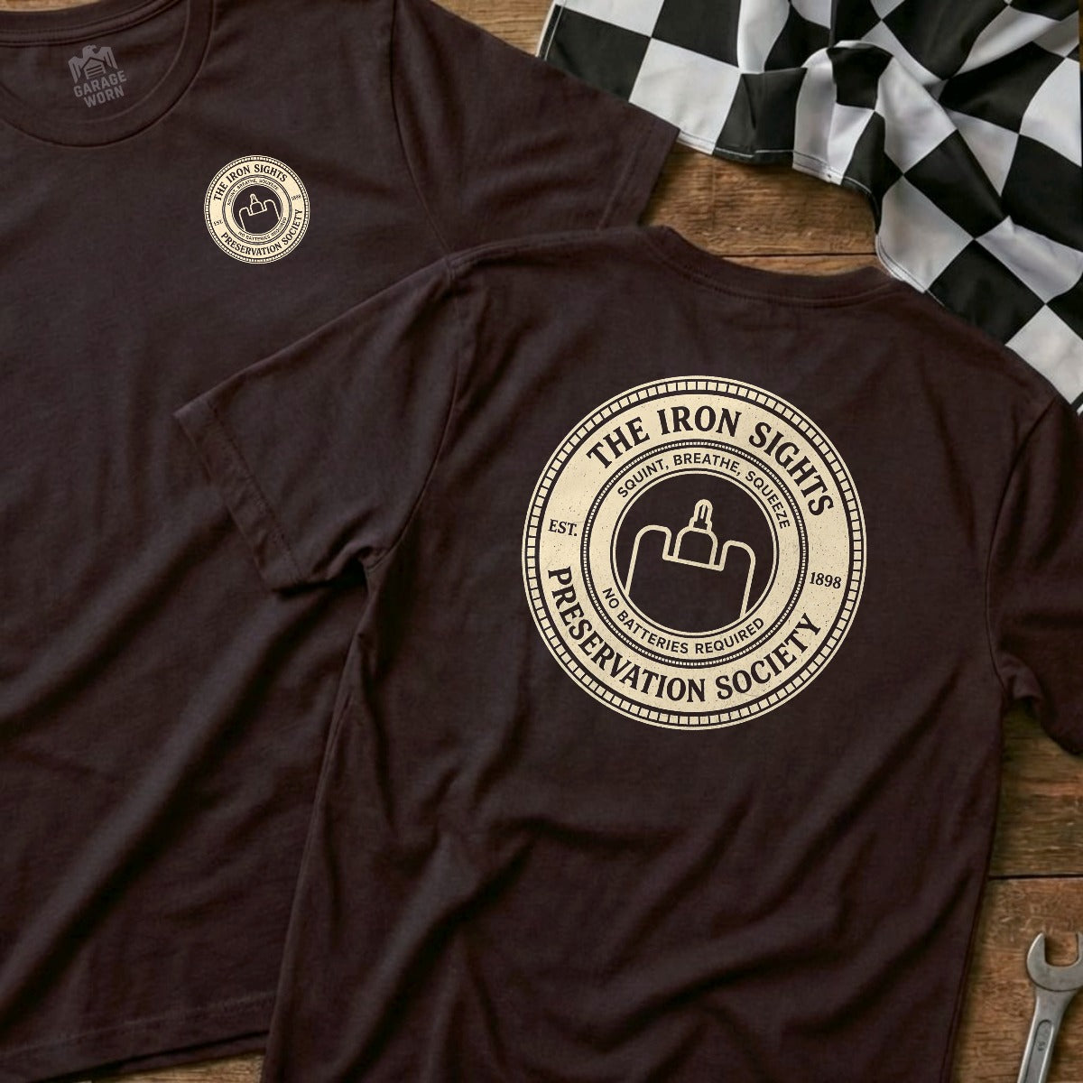 Dark Chocolate | Left Chest + Back (refreshed)