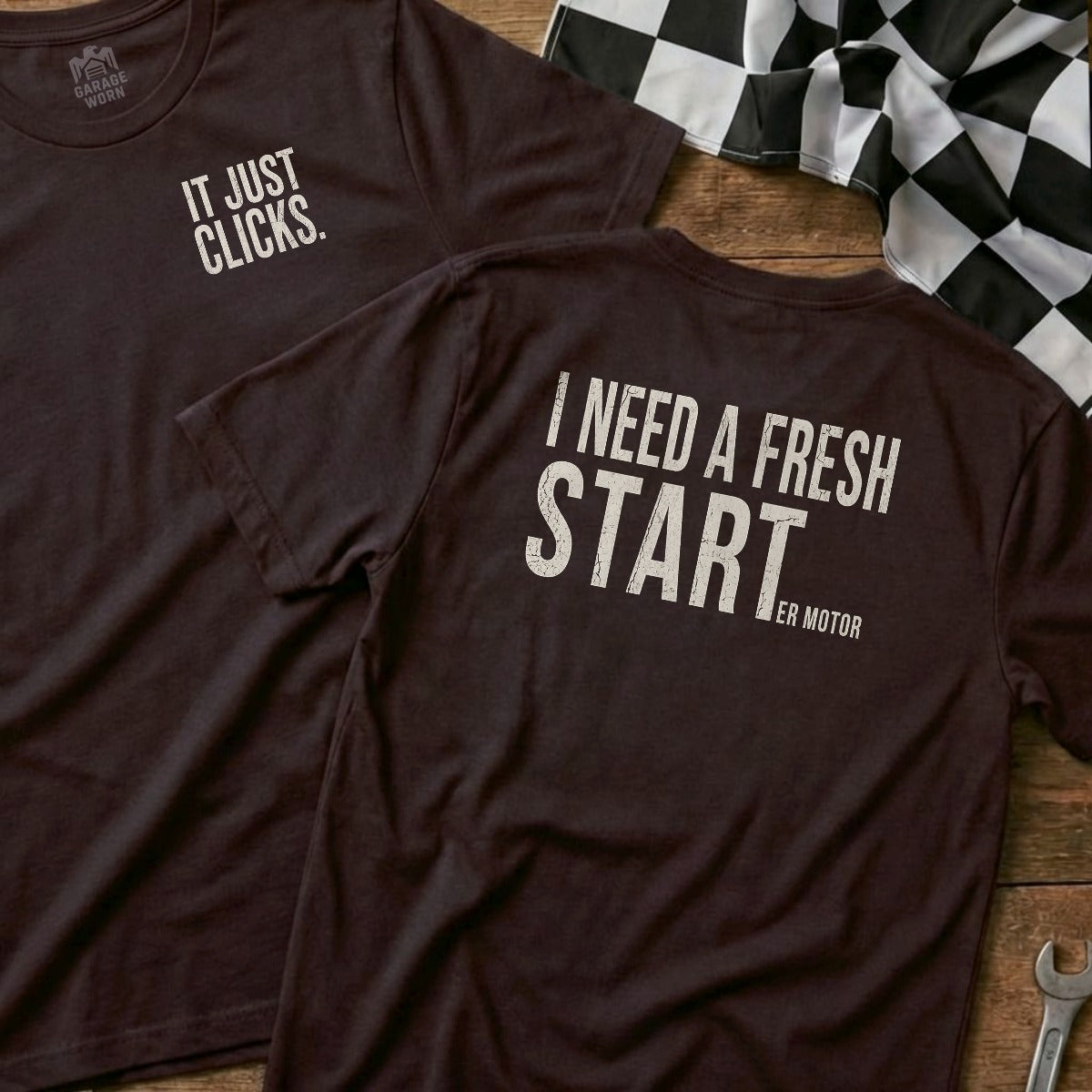 Dark Chocolate | Left Chest + Back (refreshed)
