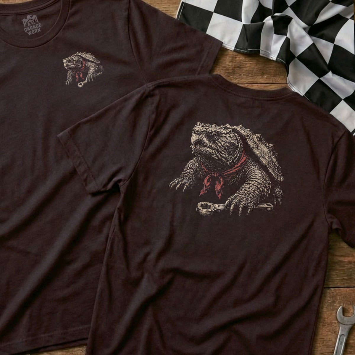 Dark Chocolate | Left Chest + Back (refreshed)