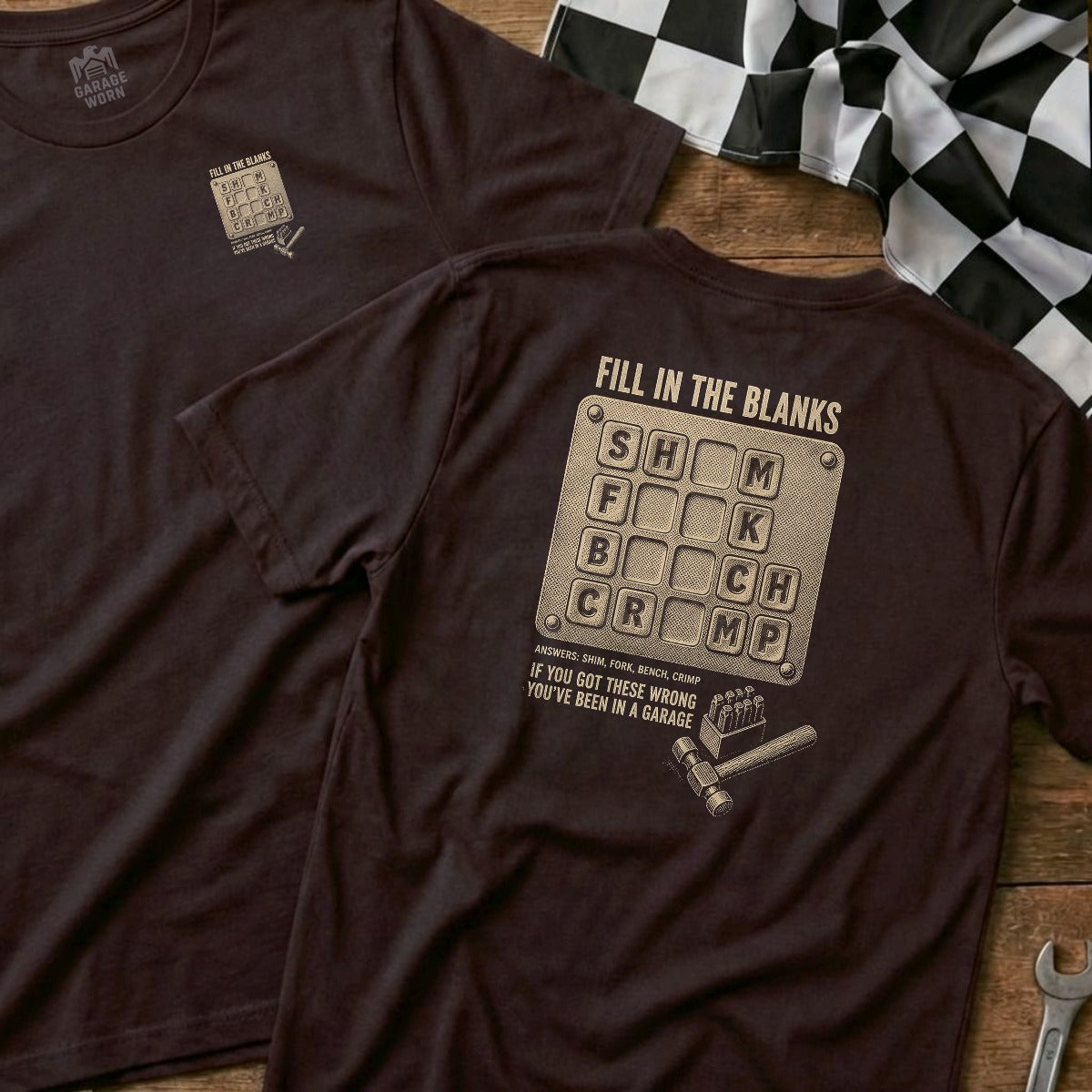 Dark Chocolate | Left Chest + Back (refreshed)