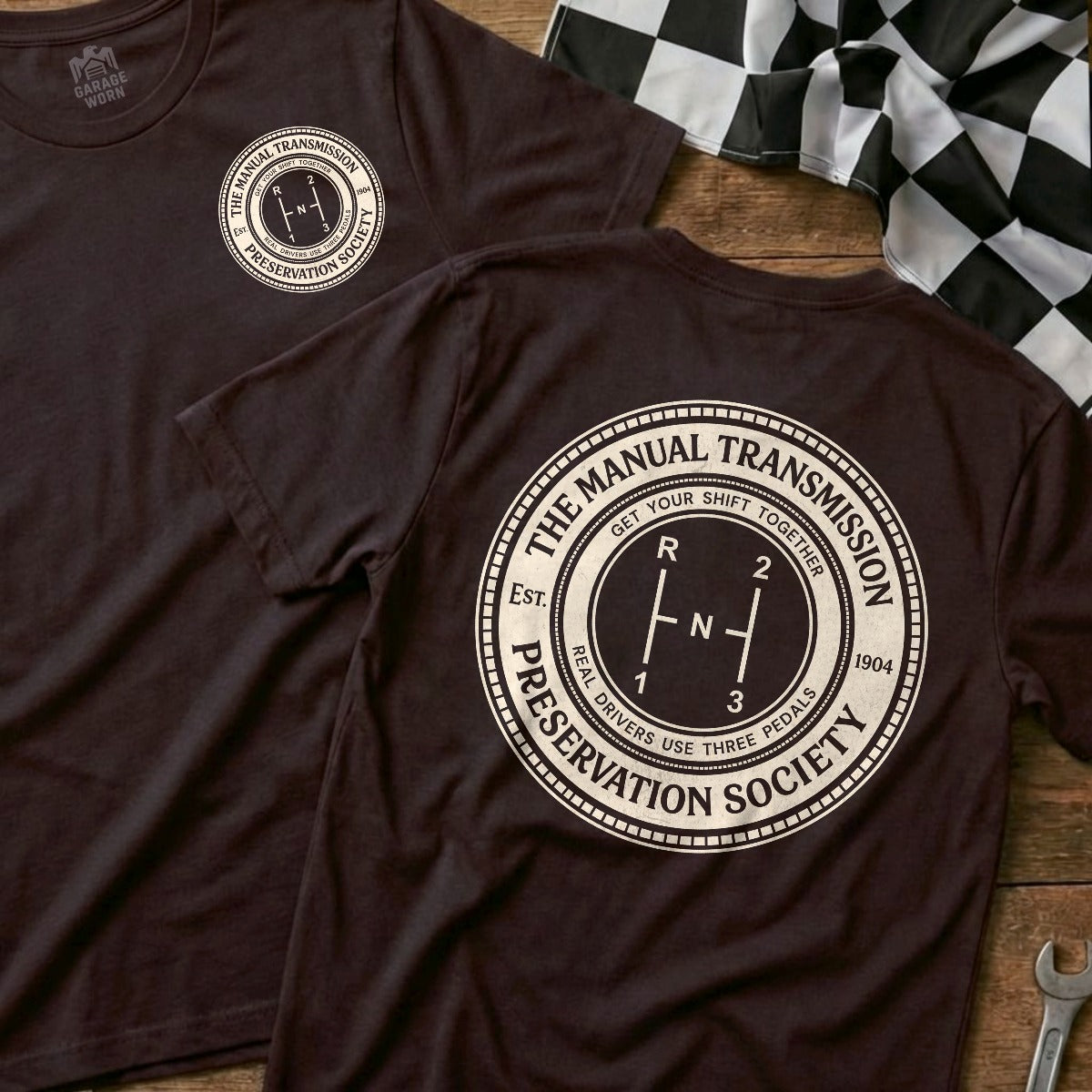 Dark Chocolate | Left Chest + Back (refreshed)