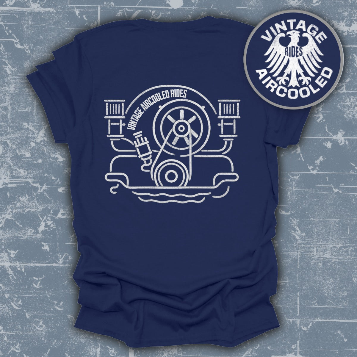 Unique Vintage Aircooled Rides Graphic Tee product