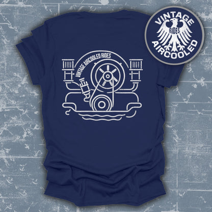 Unique Vintage Aircooled Rides Graphic Tee product