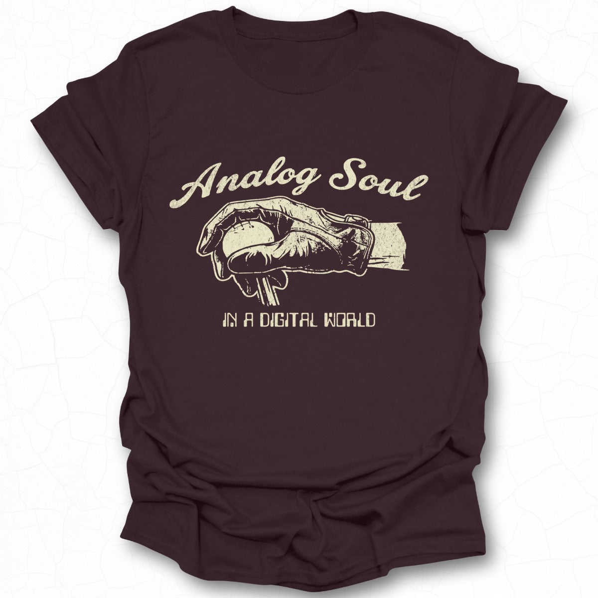Analog Soul in a Digital World Graphic Tee product