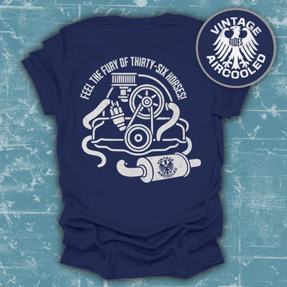 Feel the Fury of Thirty-Six Horses Graphic Shirt product