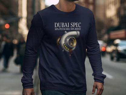 Dubai Spec 50% Pistachio 50% Boost Long Sleeve Shirt