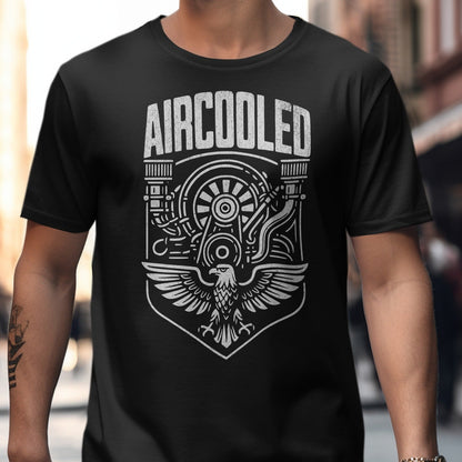 Aircooled Engine and Eagle Graphic T-shirt product