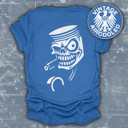 Vintage Rides Aircooled Skull Print T-shirt product type