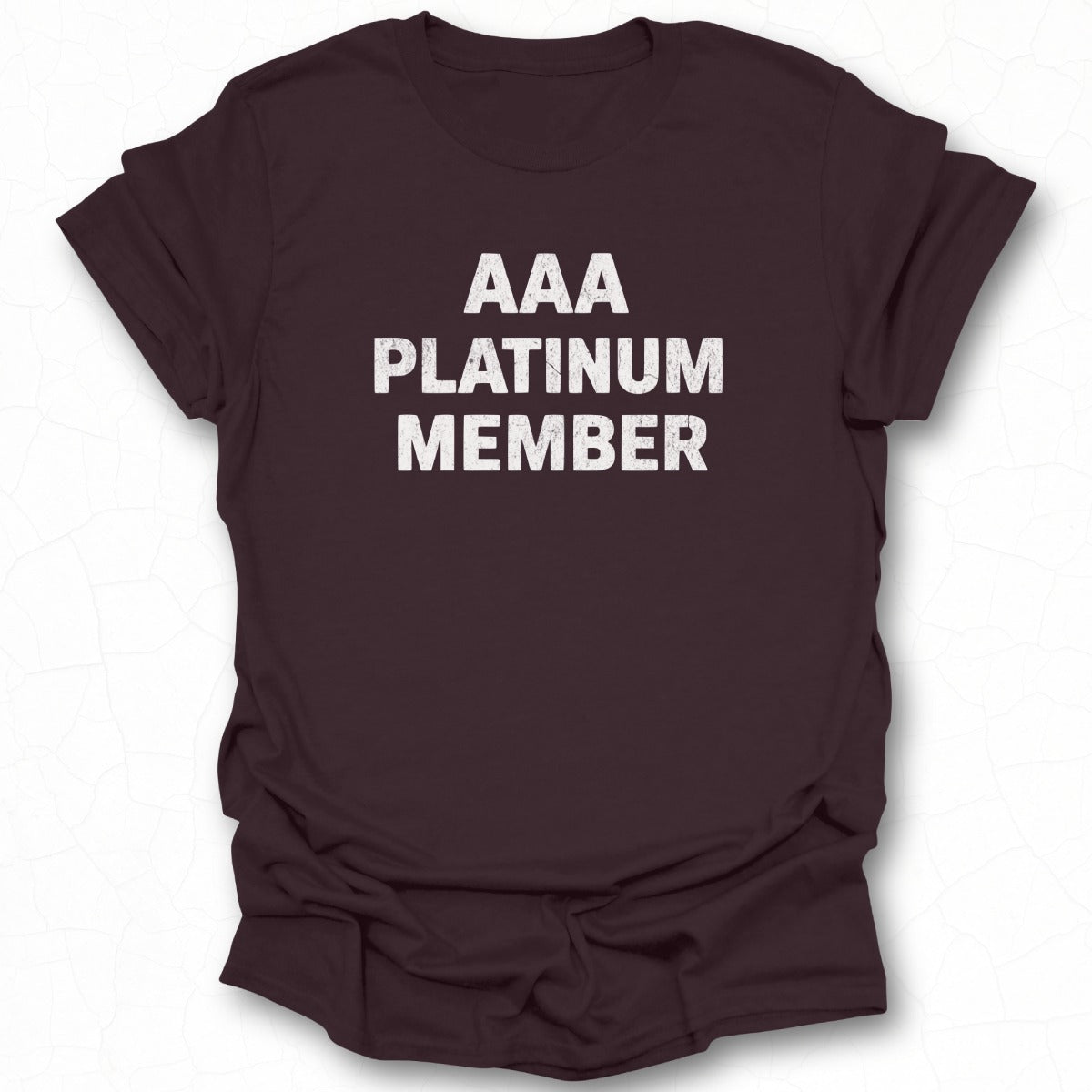 AAA Platinum Member T-shirt product