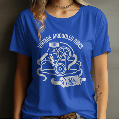 Vintage Aircooled Rides Graphic Tee product
