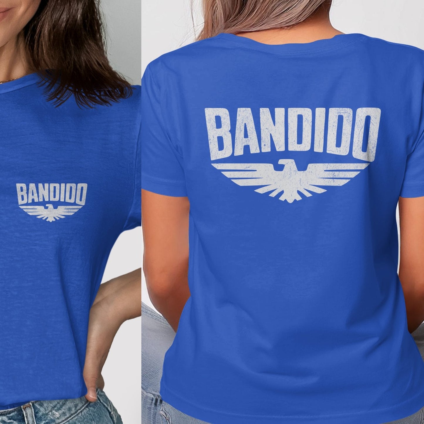 Bandido Eagle Emblem Graphic Printed T-shirt product