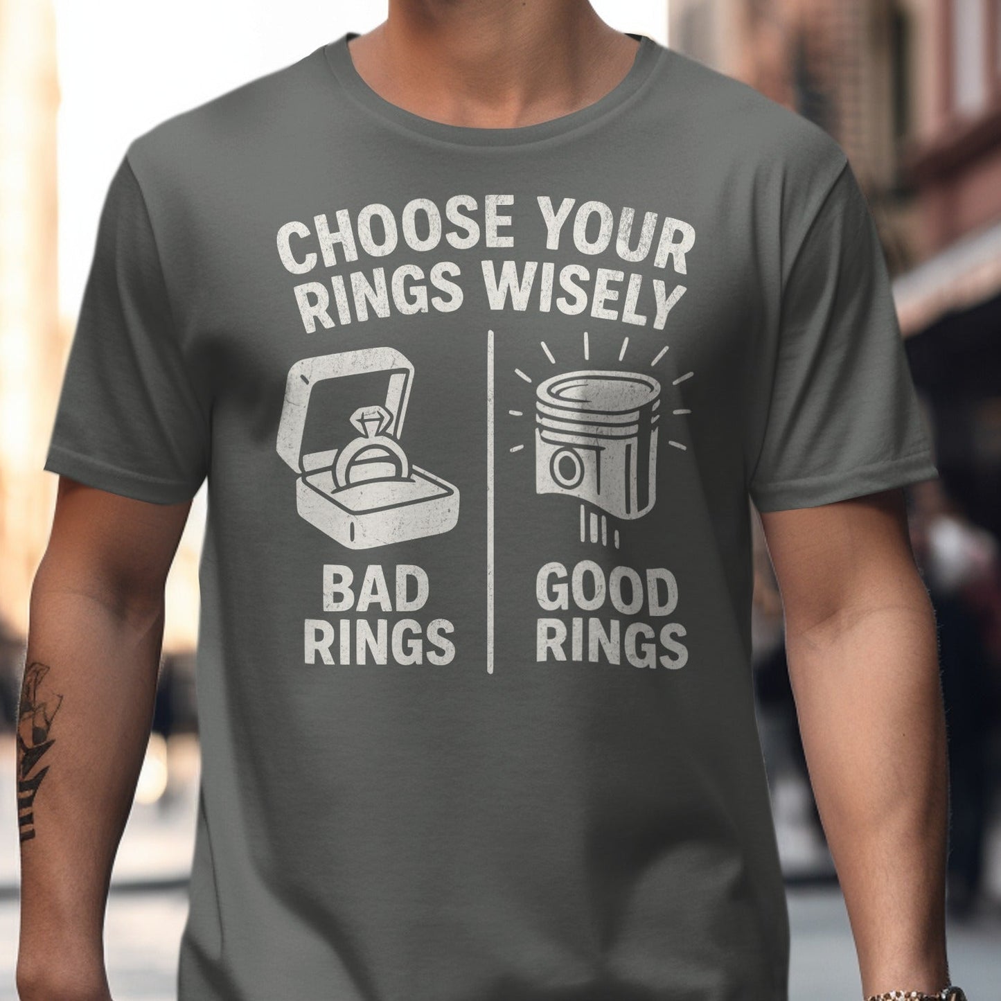 Choose Your Rings Wisely Graphic T-Shirt product