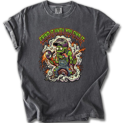 Grind It Until You Find It Graphic Tee Shirt