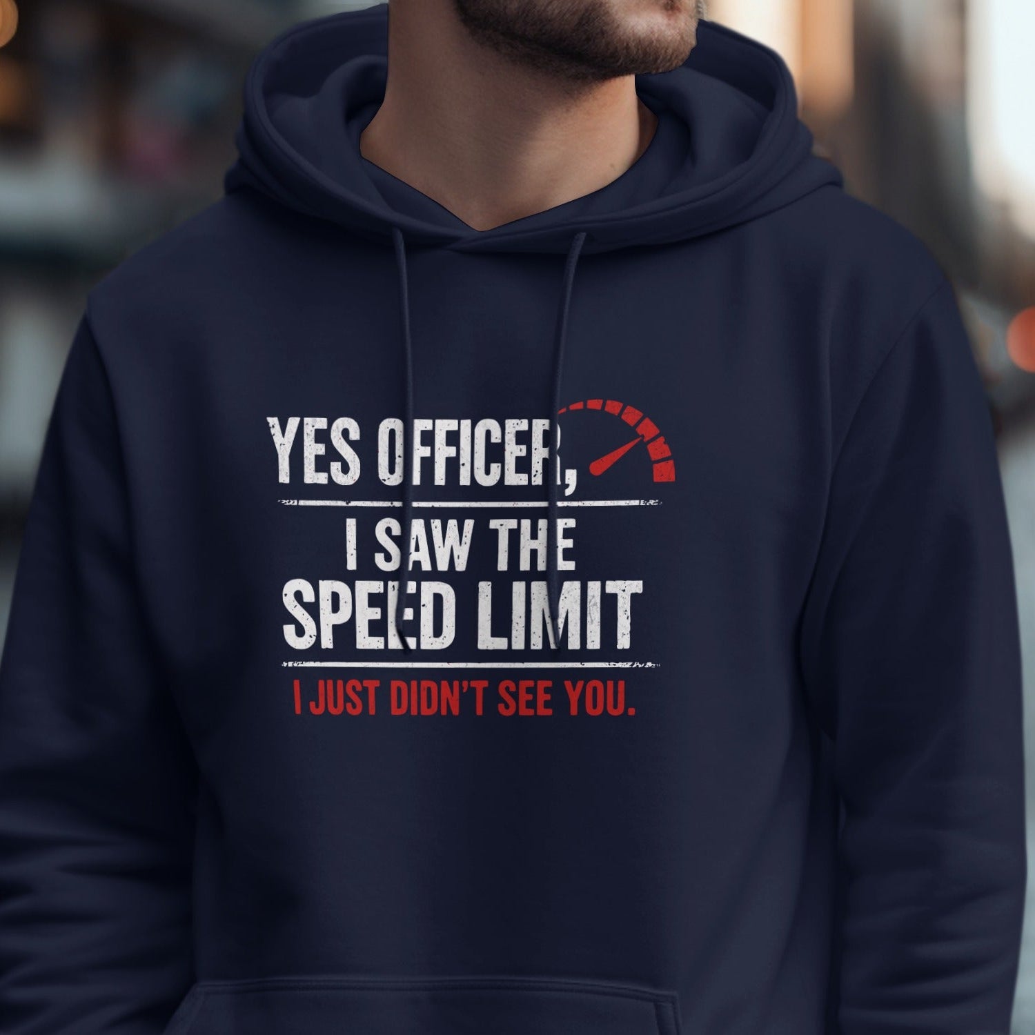 Yes Officer I Saw The Speed Limit Hoodie