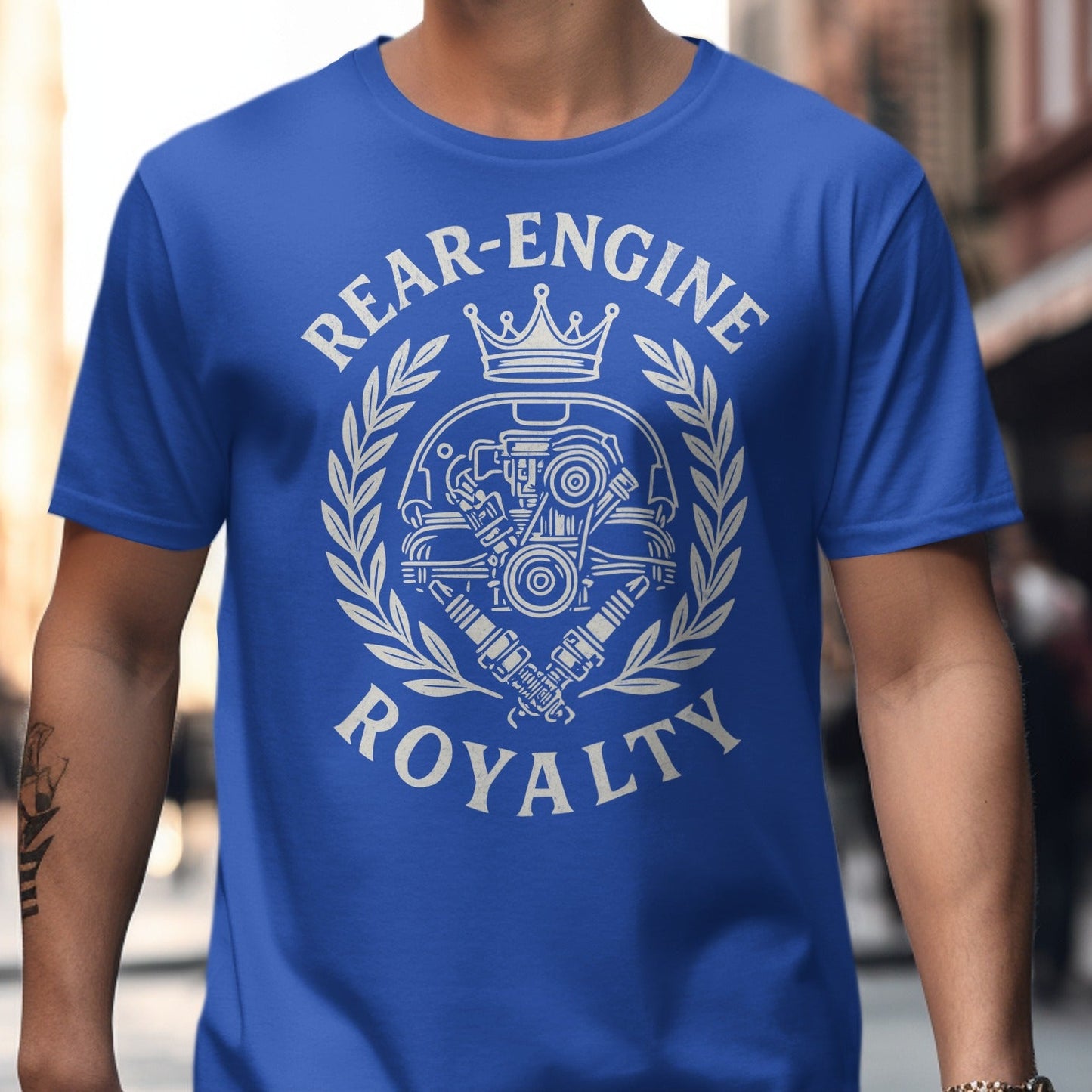 Rear-Engine Royalty Graphic T-Shirt product