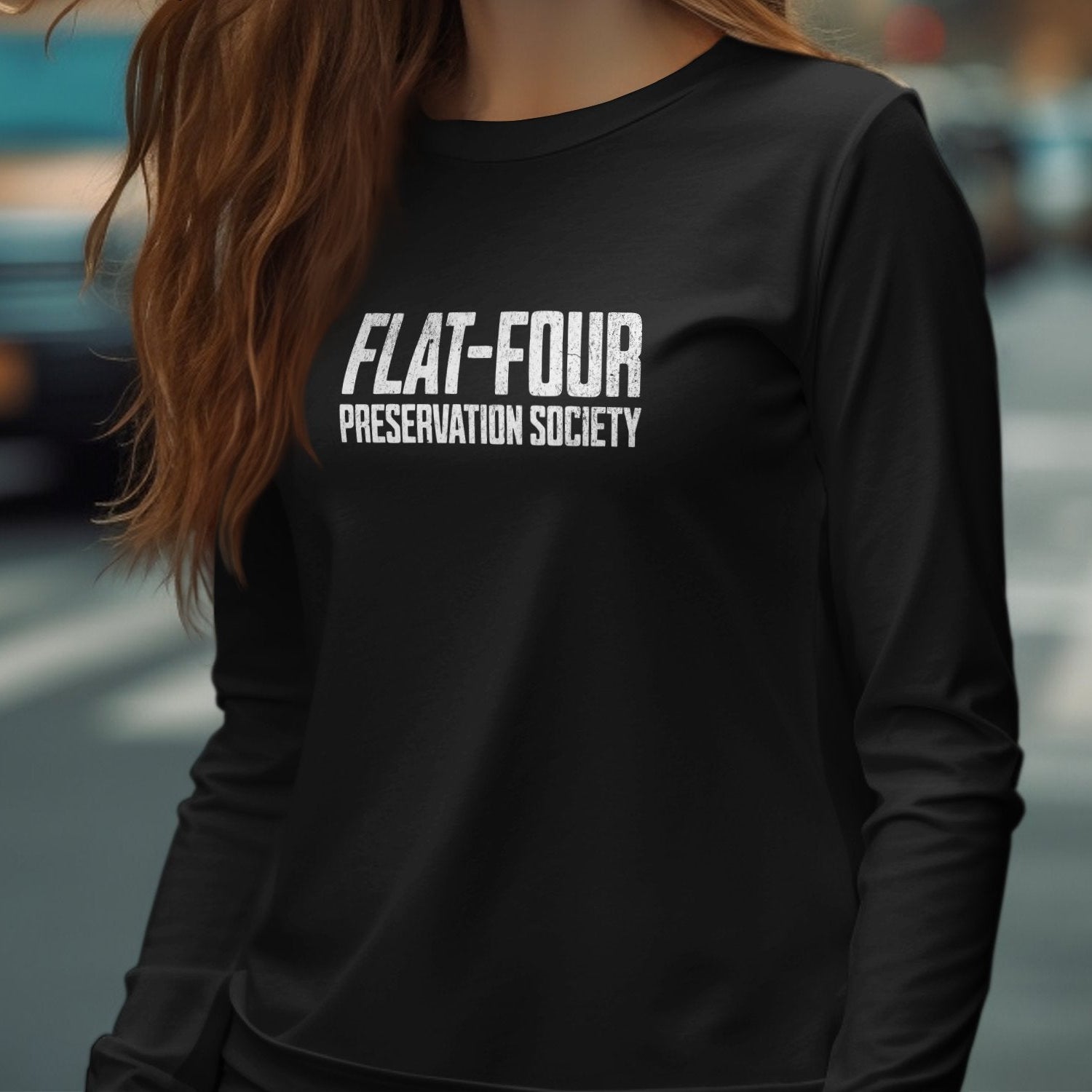 Flat-Four Preservation Society Long Sleeve Shirt product type