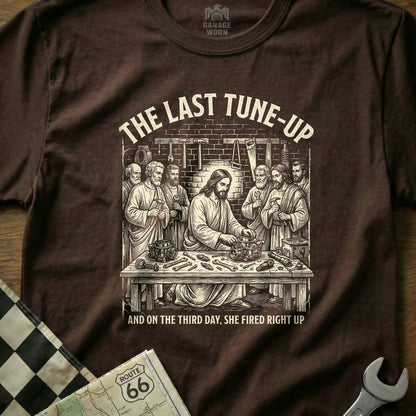 THE LAST TUNE-UP Jesus Mechanic Design product type