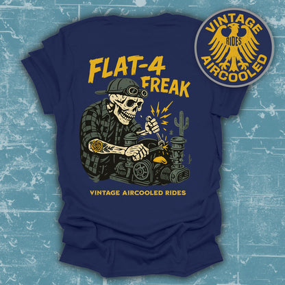Flat-4 Freak Vintage Aircooled Rides T-shirt product