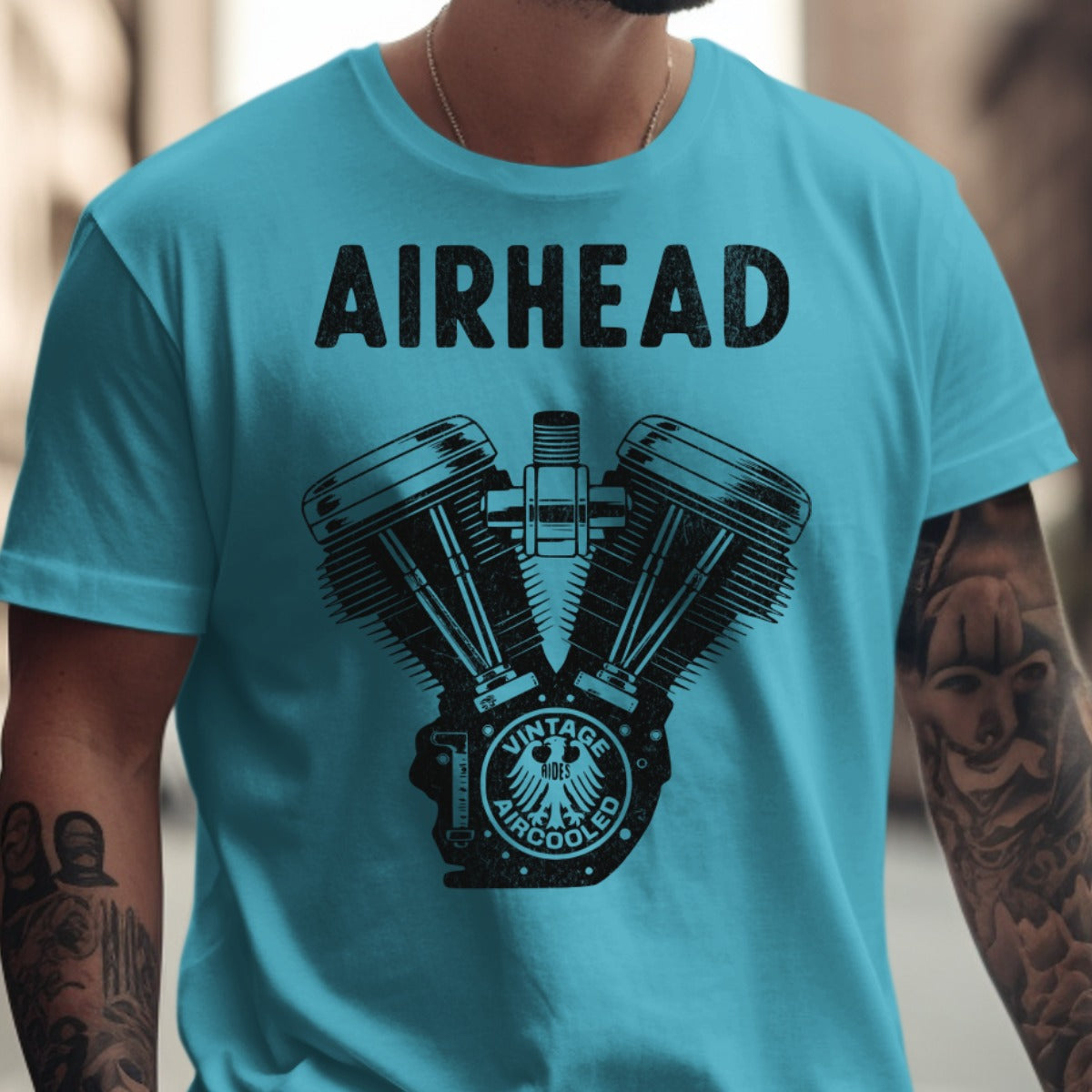 Airhead Vintage Aircooled Engine Graphic T-Shirt product type