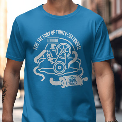 Feel the Fury of Thirty-Six Horses T-shirt product