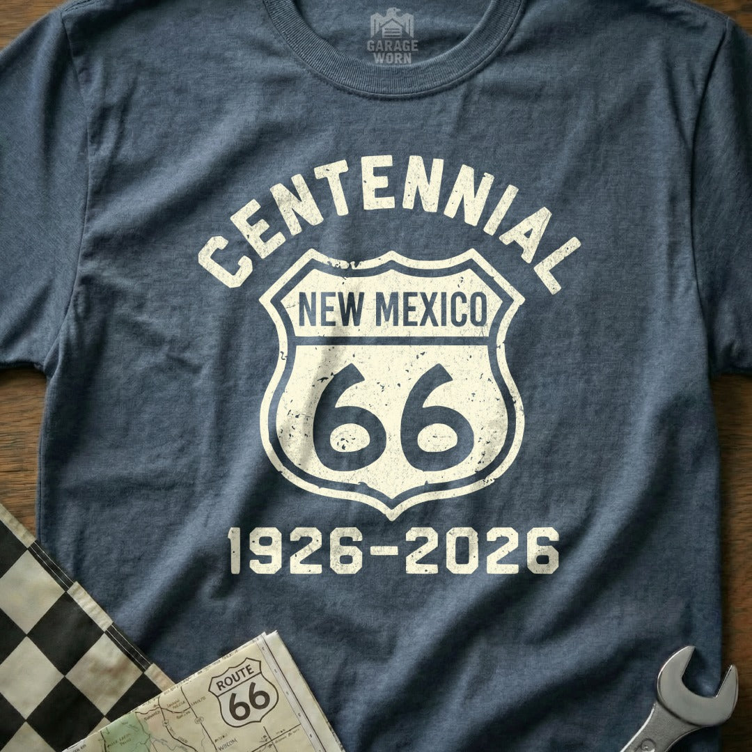 Centennial New Mexico Route 66 1926-2026 t-shirt.