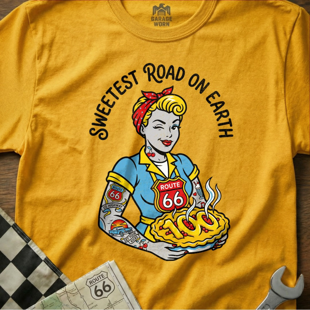 Sweetest Road On Earth Route 66 Pinup Pie product type